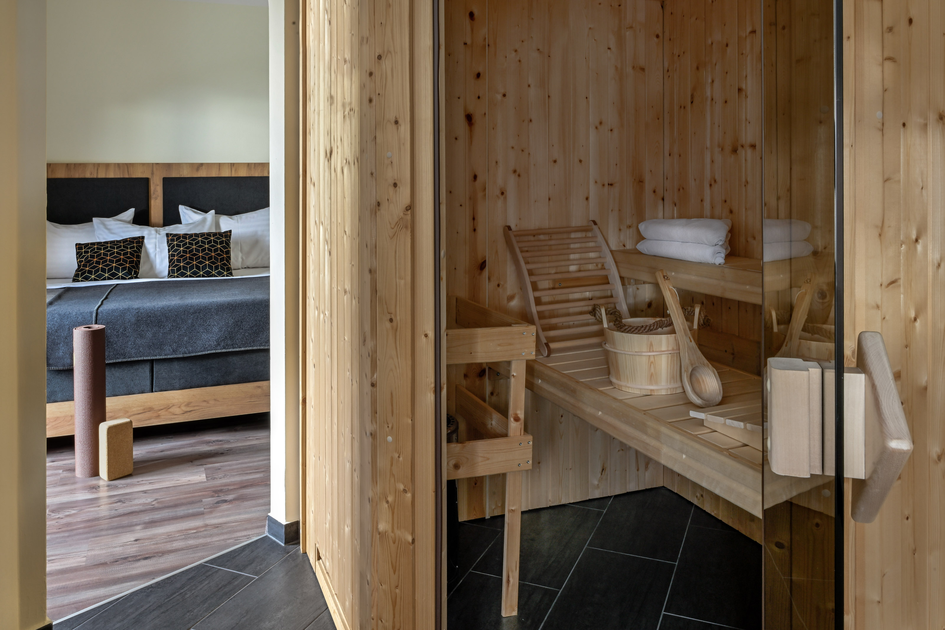 Ski holiday with private spa