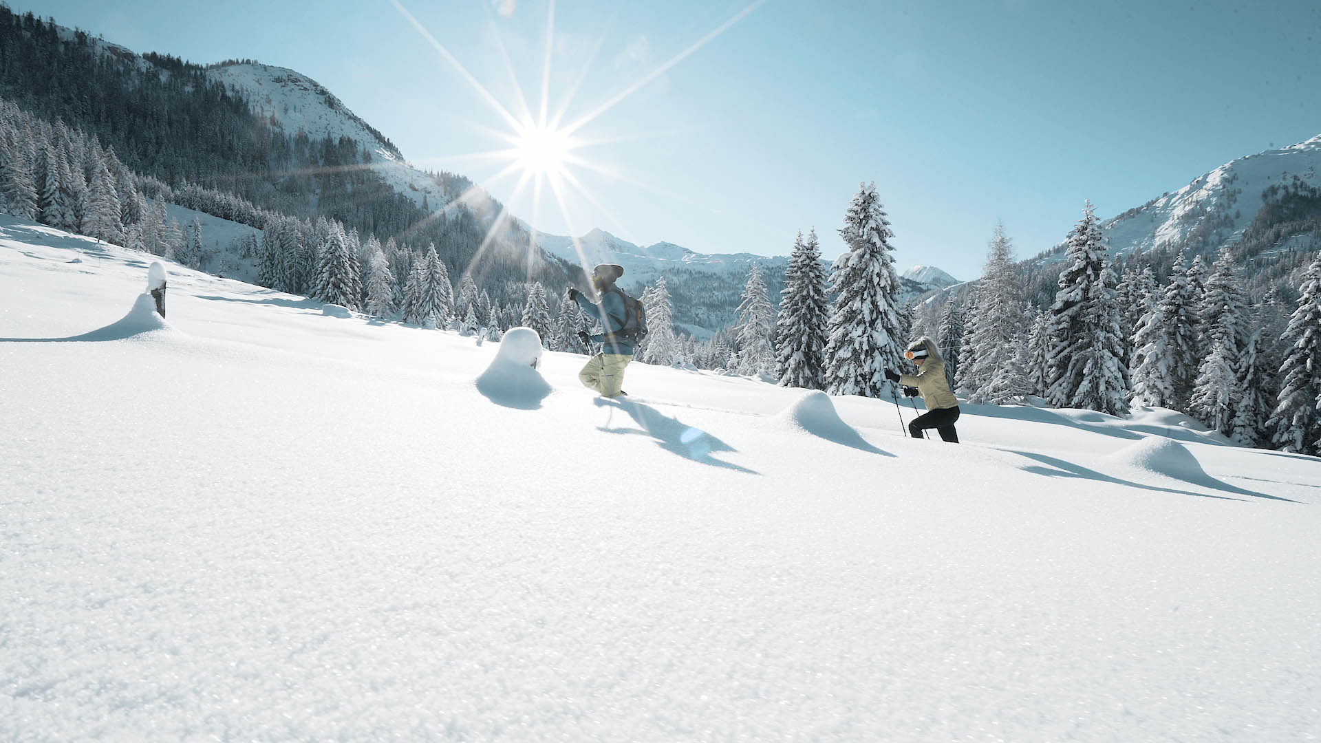 Winterfreuden im Salzburger Land